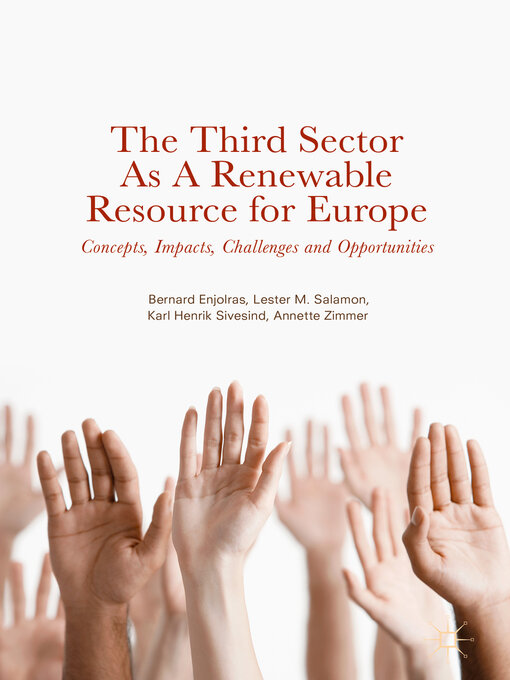 Title details for The Third Sector as a Renewable Resource for Europe by Bernard Enjolras - Available